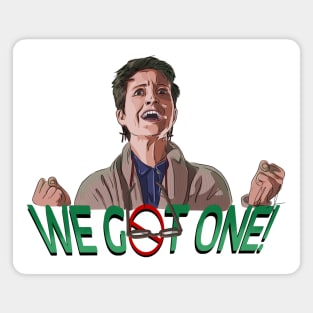 Ghostbusters: Janine Yells We Got One Magnet